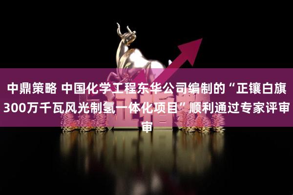 中鼎策略 中国化学工程东华公司编制的“正镶白旗300万千瓦风光制氢一体化项目”顺利通过专家评审