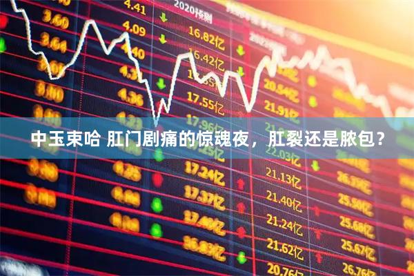 中玉束哈 肛门剧痛的惊魂夜，肛裂还是脓包？